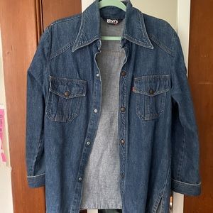 Orange tab Levi’s shirt/jacket